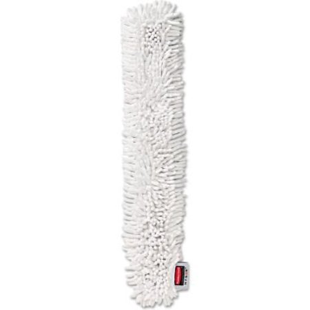 RUBBERMAID COMMERCIAL Hygen Quick-Connect Microfiber Dusting Wand Sleeve, 6/Carton Q853WHI